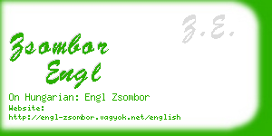 zsombor engl business card